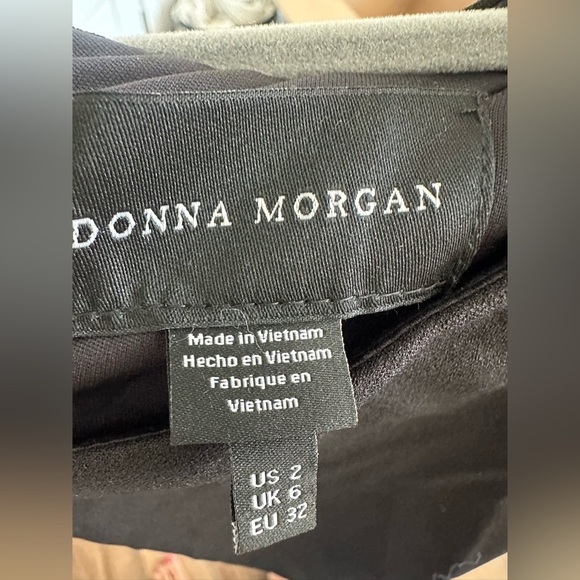 Donna Morgan - Black Dress - Picture 4 of 4